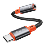Mcdodo audiokaabel USB-C to AUX mini jack 3.5mm audio adapter Mcdodo CA-7561, DAC, 0.11m (must)