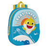 Baby Shark seljakott 3D 27x33x10cm sinine