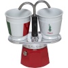 Bialetti espressokann Set MINI ITALIA 2 BICC.