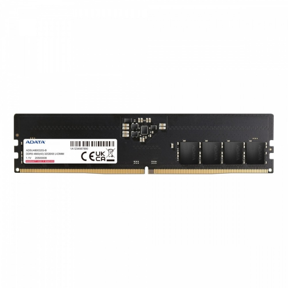 ADATA mälu Memory Premier DDR5 4800MHz 32GB 4800MHz SingleTray