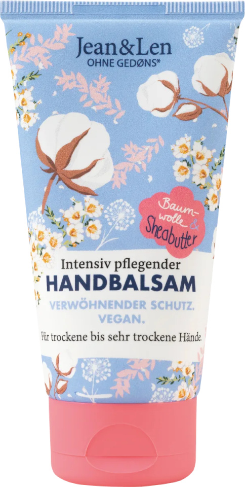 Jean&Len toitev kätepalsam puuvillaekstarkt ja sheavõi, 75ml