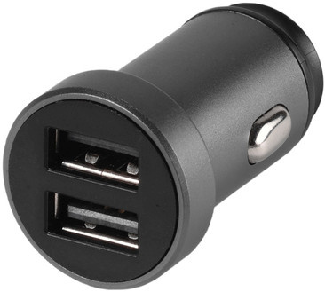 Vivanco autolaadija USB 2x2.4A (38858)