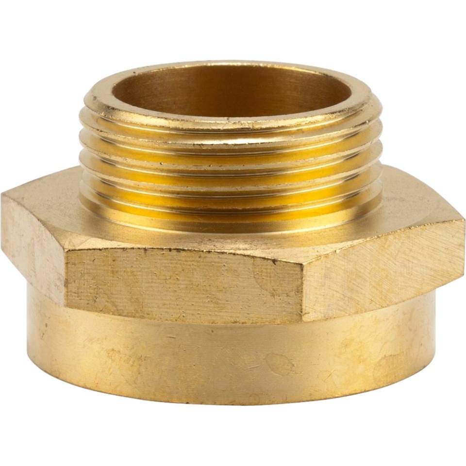 Gardena otsik 07266-20 Brass Reducing Nipple IG 5/4" > AG 1", kuldne