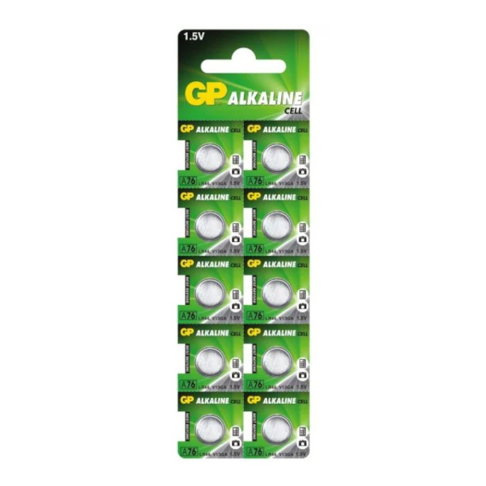 GP Battery patarei Alkaline MINI GP A76/G13/LR44/157