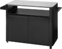 Mustang külglaud ja hoiukapp 641691 Side Table-Storage Cabinet, must