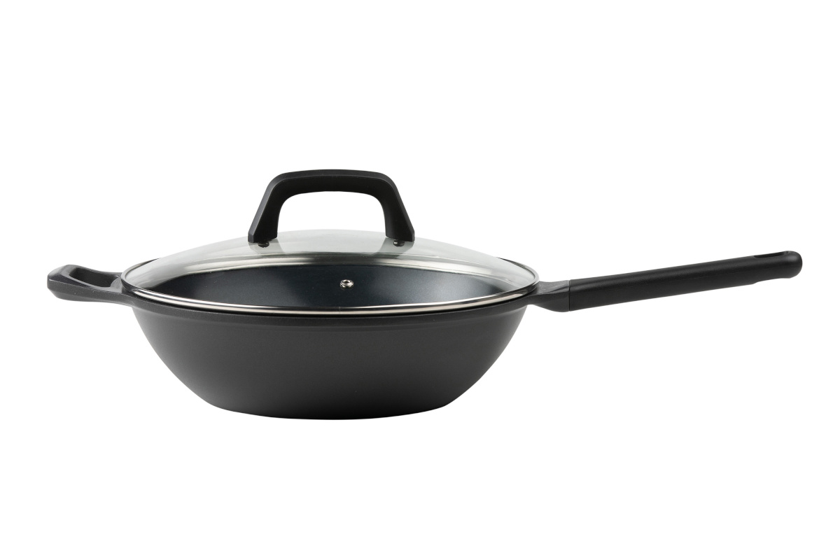 Heirol wokpann Groove Wok Pan, 30cm