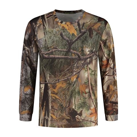 Stealth Gear pikkade varrukatega särk T-shirt Long Sleeve Camo Forest Print size XXL