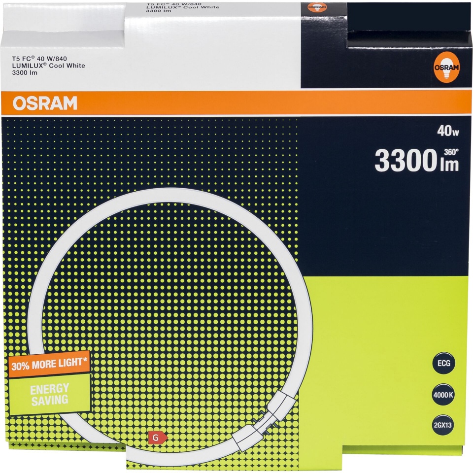Osram luminofoortoru Circular Fluorescent Lamp T5 FC40W 840 2GX13, 1tk