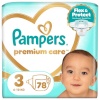 Pampers mähkmed Premium Care Teipmähkmed, suurus 3, 78 tk