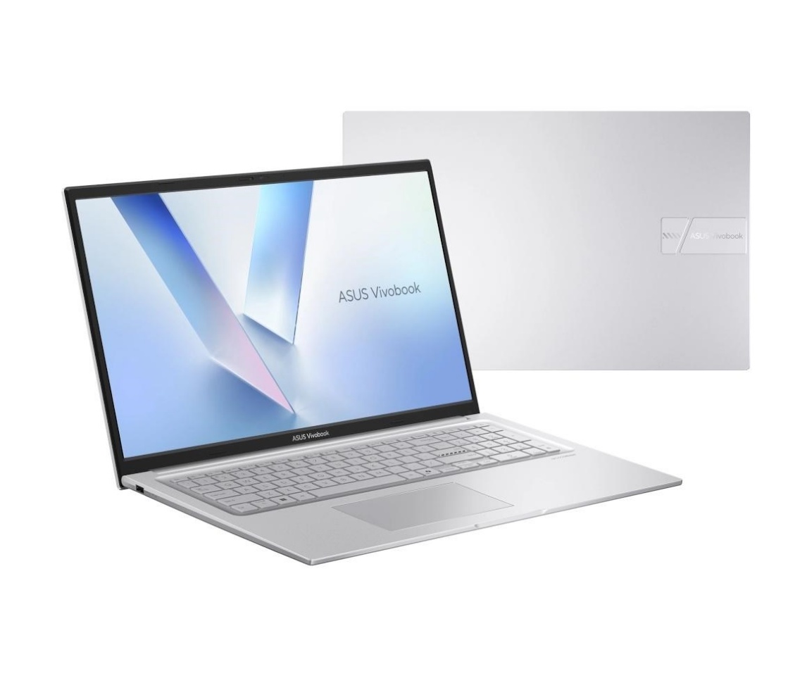 ASUS sülearvuti Vivobook 17 Core 5 320 17.3" FullHD IPS-level panel 60Hz 250 nits AG 16GB RAM DDR5 512GB SSD Intel Graphics WLAN + Bluetooth 720p webcam 50 Wh No OS Cool hõbedane