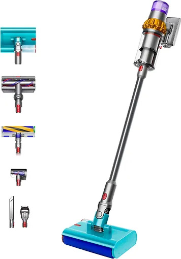 Dyson varstolmuimeja V15s Detect Submarine + Mop, hall/sinine