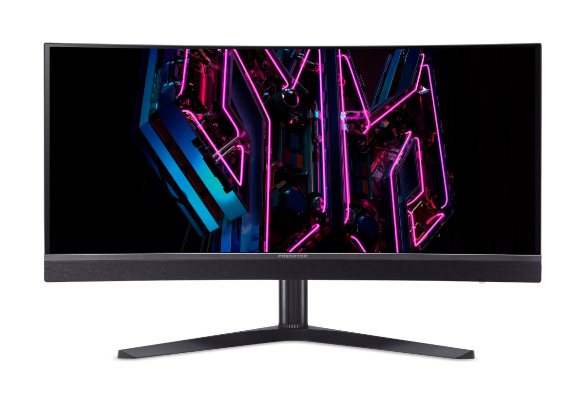 Acer monitor Predator X34Vbmiiphuzx 34" Curved OLED WQHD 21:9