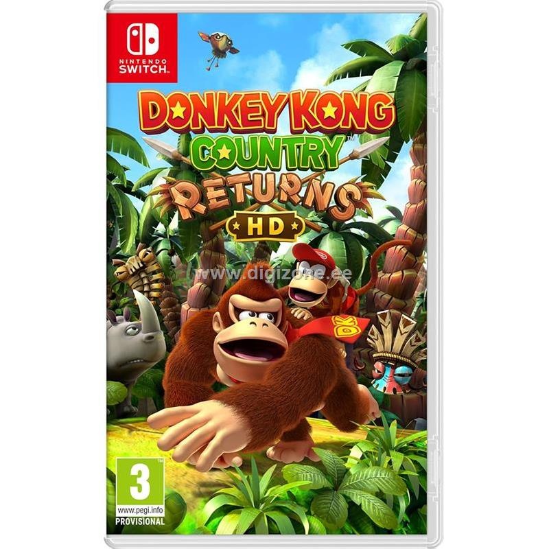Nintendo Switch mäng Donkey Kong Country Returns HD