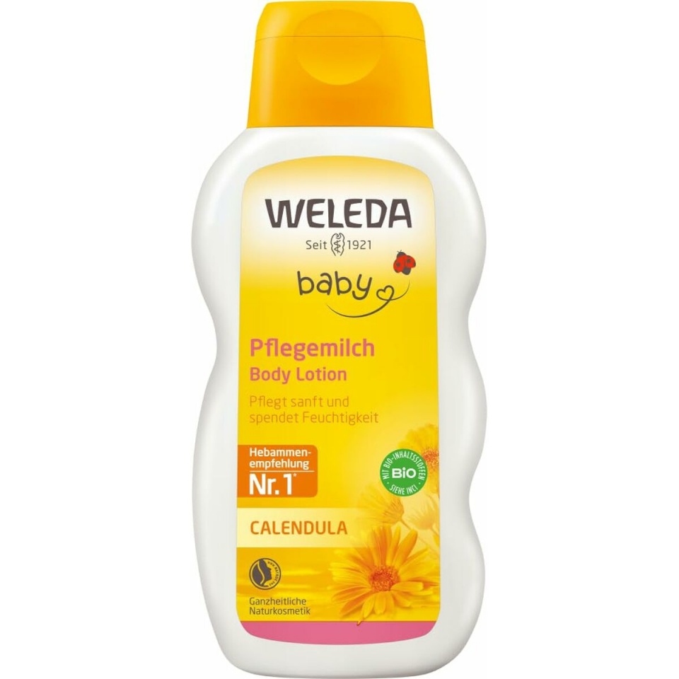 Weleda niisutav ihupiim beebidele Calendula 200ml