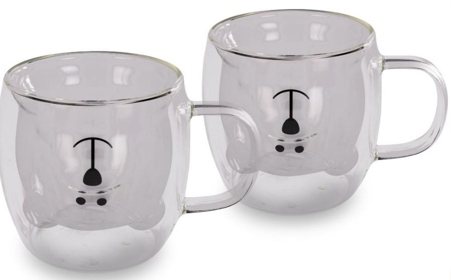 Lamart boorsilikaadist tassid 2 x 250ml LT9125