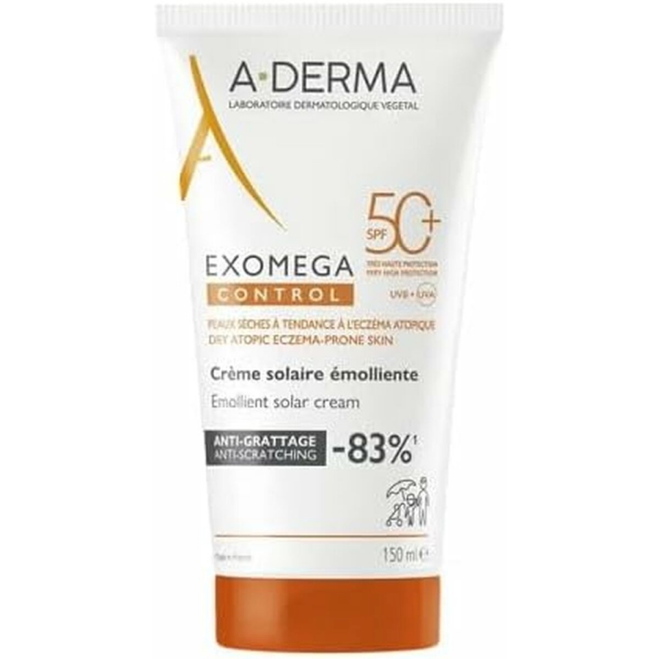 A-Derma päevituskreem näole EXOMEGA
