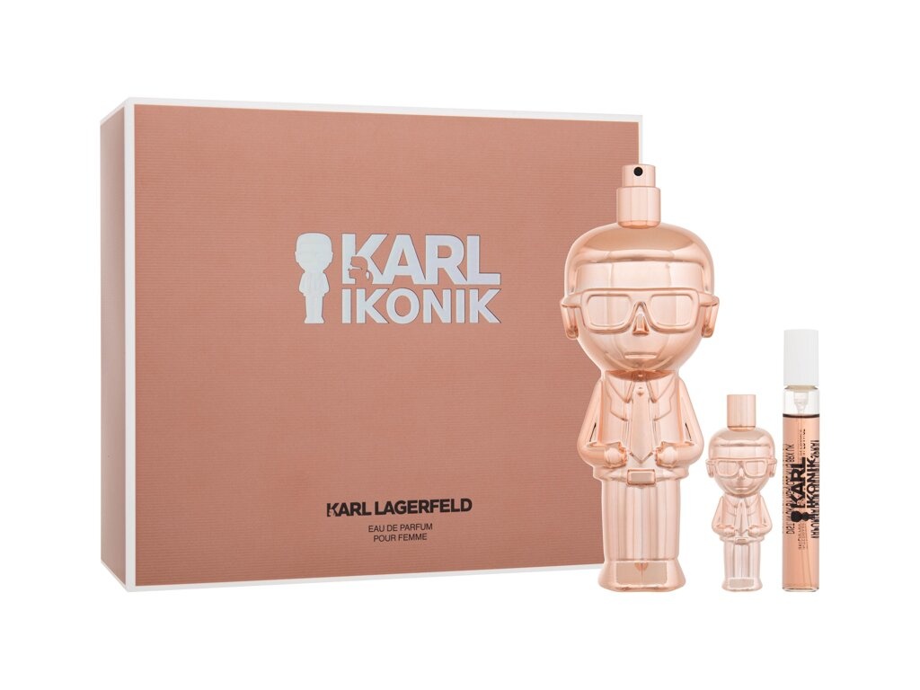 Karl Lagerfeld parfüüm Ikonik EDP 100ml + EDP 7,5ml + EDP 4,5ml, naistele