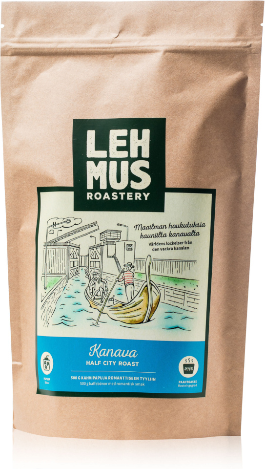 Lehmus Roastery jahvatatud kohv Kanava Ground Coffee, 500g