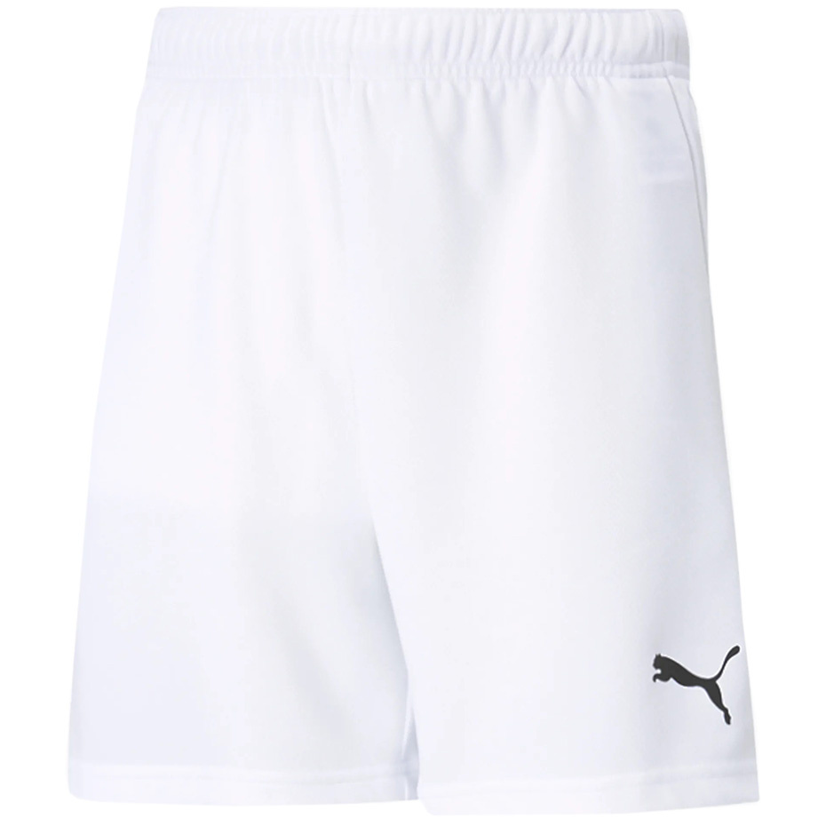 Lühikesed püksid Kids Puma Teamrise Short Jr valge 704943 03 164cm