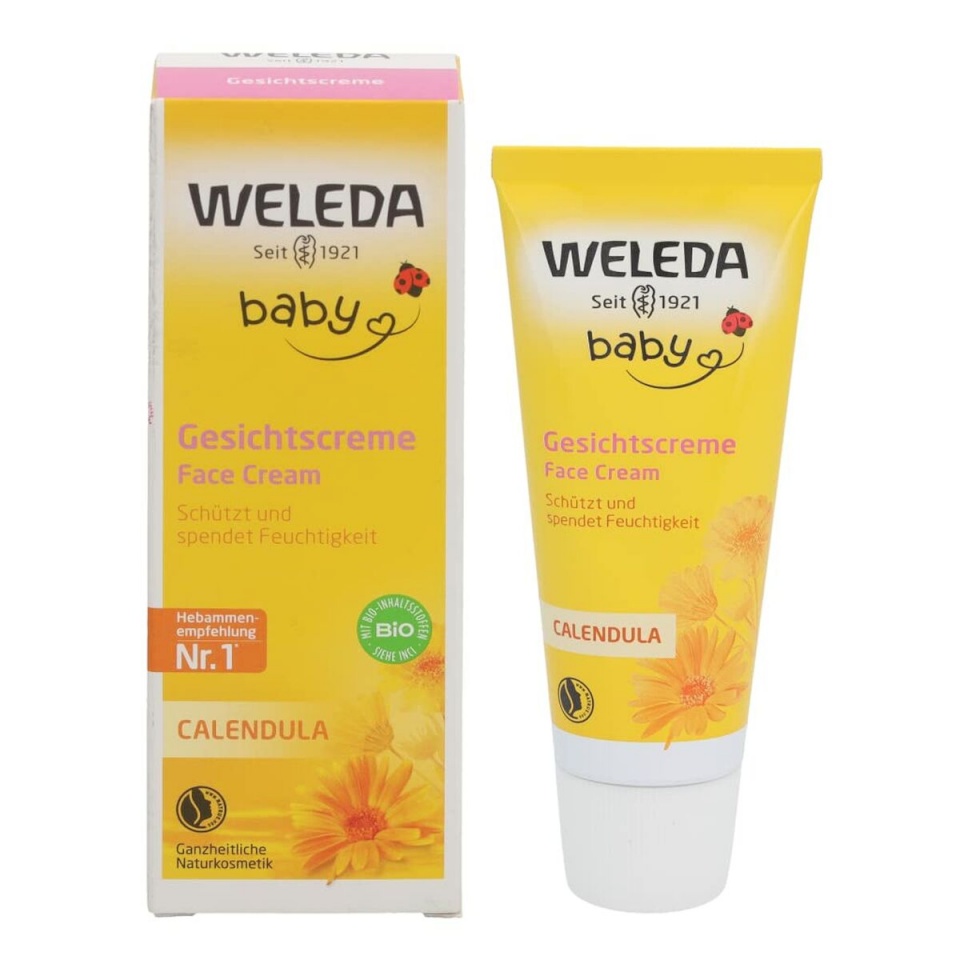 Weleda niisutav näokreem Beebidele Baby Calendula 50ml