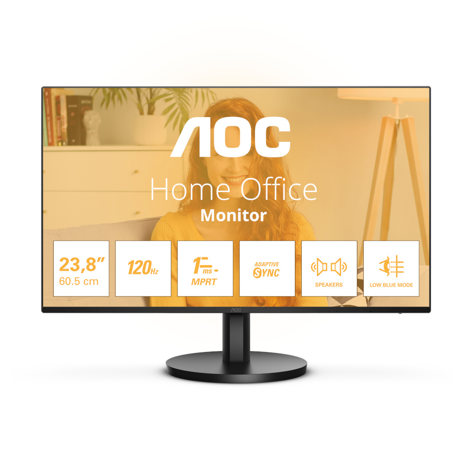 AOC monitor 24B3QA2 - 24" | QHD | 1ms | 120Hz