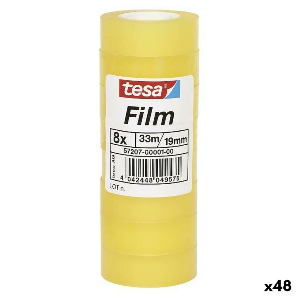 TESA kleeplint läbipaistev 19 mmx33 m 8tk 48tk