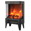 Adler soojapuhur LED electric fireplace with remote control | AD 7755 | Ceramic Heater | 2000W | Number of power levels 2 | must