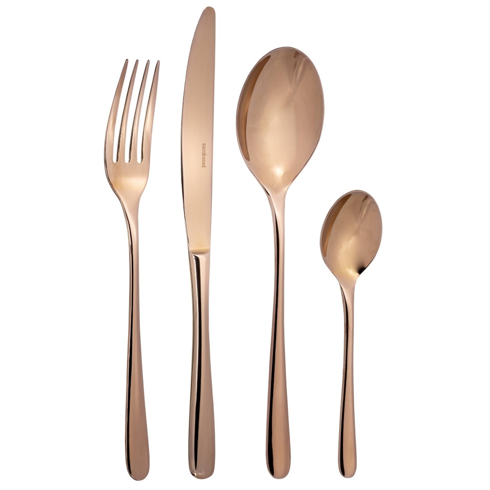 Sambonet söögiriistade komplekt Taste cutlery 24-osaline copper