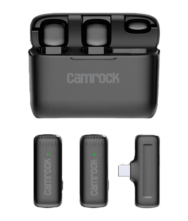 Camrock juhtmevaba mikrofon Trio MW3 USB-C