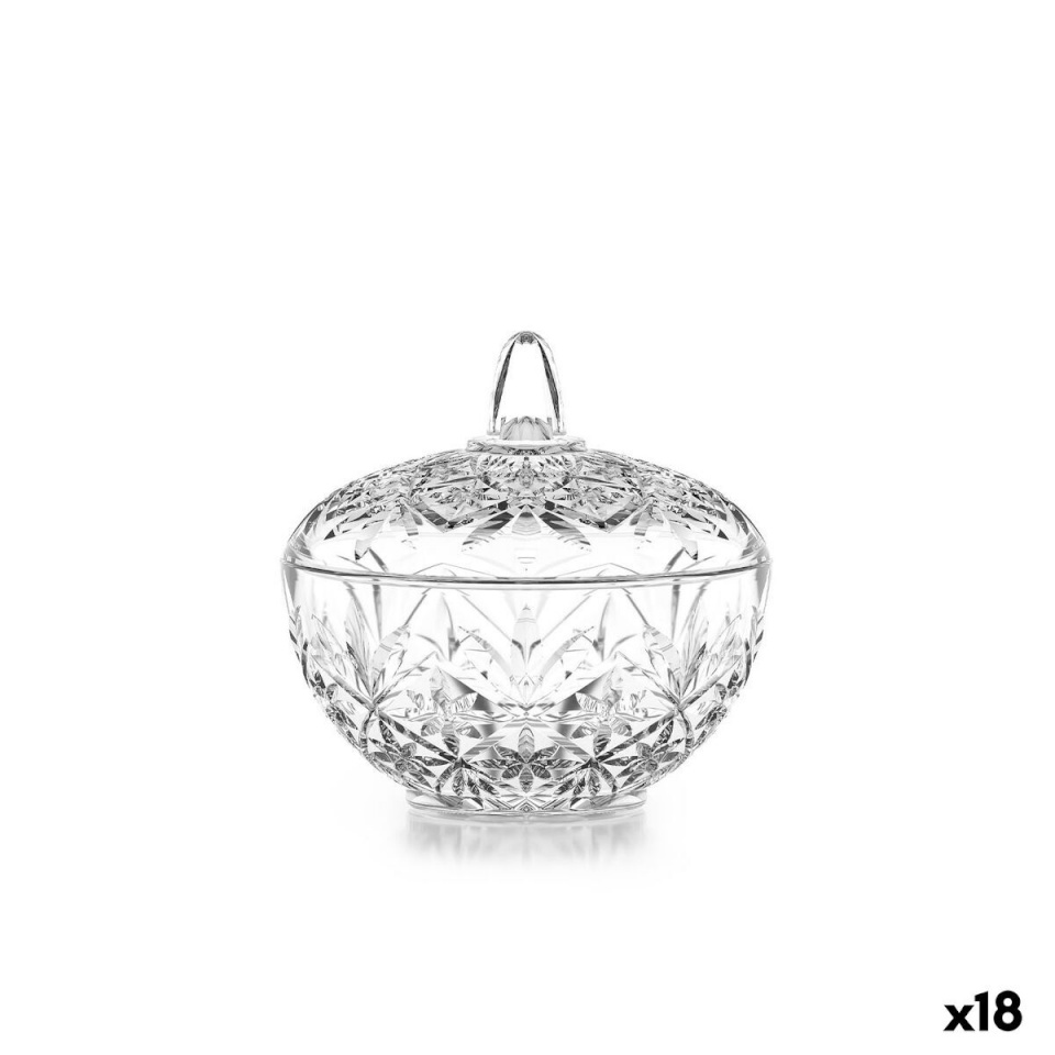 Inde Klaaspurk Nefertiti läbipaistev (18tk)