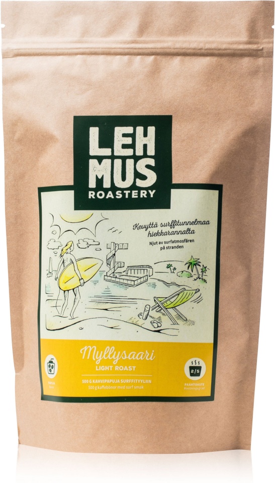 Lehmus Roastery jahvatatud kohv Myllysaari Ground Coffee, 500g