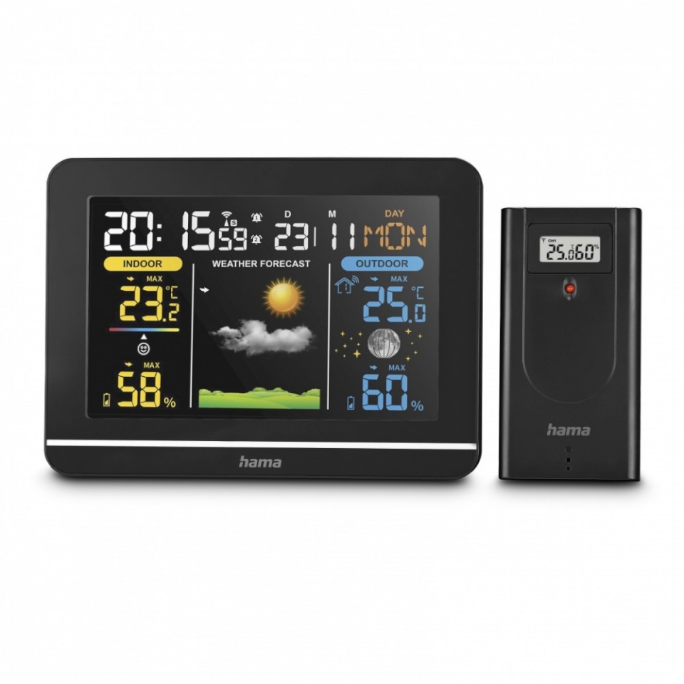 Hama termomeeter Weather station usedom thermometer hygrometer