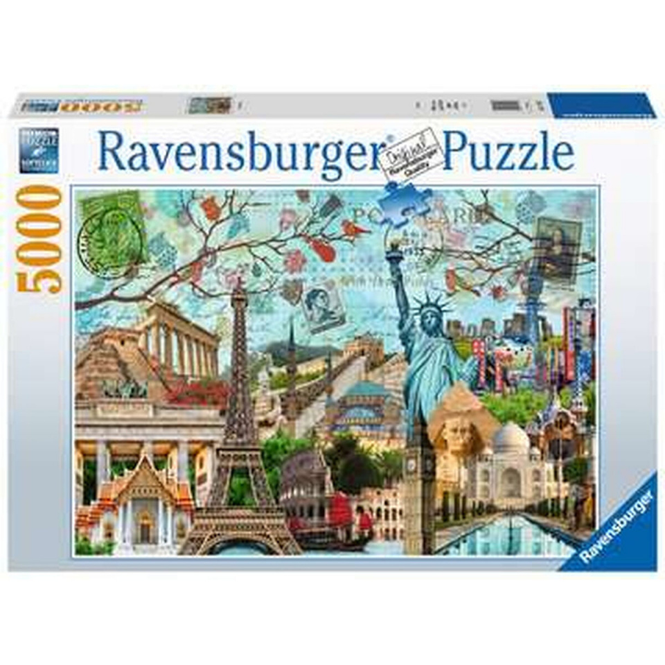 Ravensburger pusle 17118 Big Cities Collage 5000-osaline