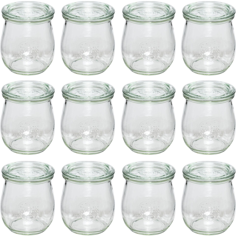 Weck purgid Tulip Jar 220ml, 12tk