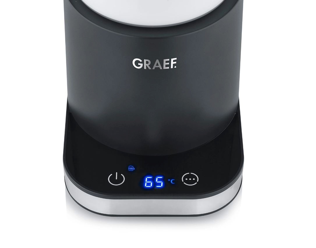 Graef piimavahustaja MS902 glass milk frother, induction, must