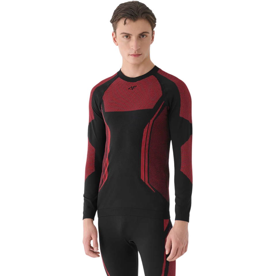 4F T-särk Thermoactive meestele M165 punane 4FWAW24USEAM165 62S suurus L/XL