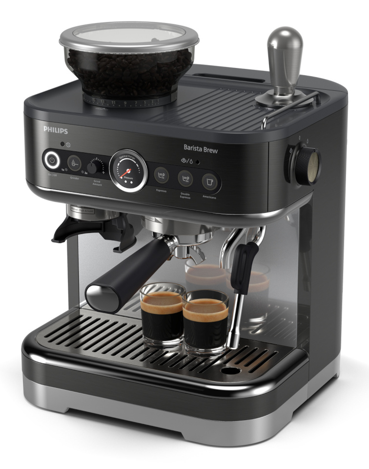 Philips espressomasin PSA3218/10 Espresso Machine, must