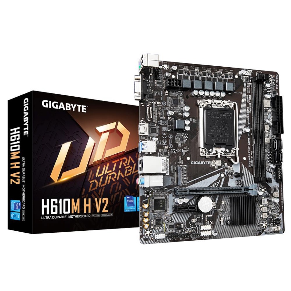 Gigabyte emaplaat H610M H V2 G1.0