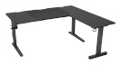 Genesis Gaming Desk | Holm 160 Modular Corner | must/Anthracite