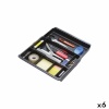 Exacompta Sahtli sisu Korrastajat DRAWINSERT 24.6x29.8x3.6cm Plastmass must 6tk