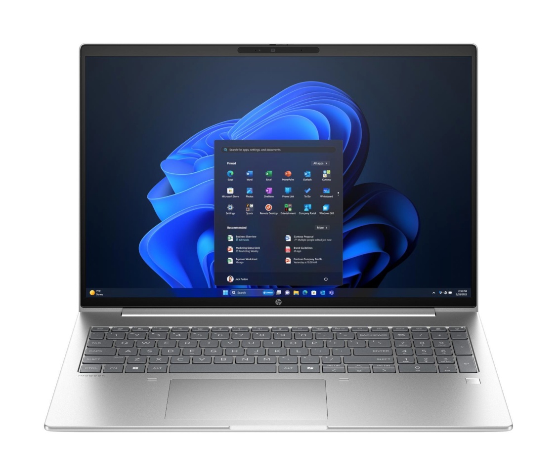 HP sülearvuti probook 4 G1a Ai AMD Ryzen 5 230 3.5 Ghz 16" 1920 X 1200 Pixels 16GB RAM, ddr5-sdram 512GB SSD, numeric Keypad Yes Windows 11 Pro colour hõbedane weight 1.75 Kg