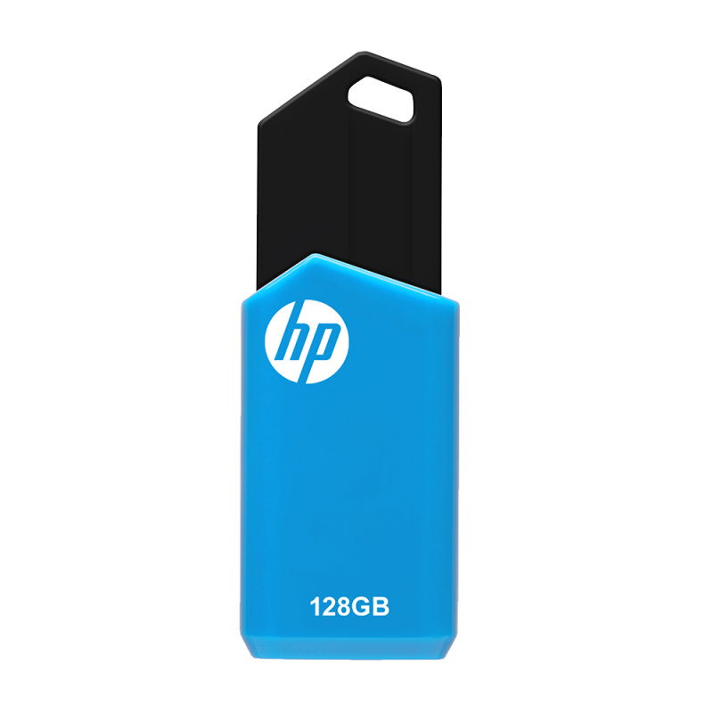 HP Notebooks mälupulk USB-Stick 128GB HP v150w 2.0 Flash Drive (must/sinine) Retail