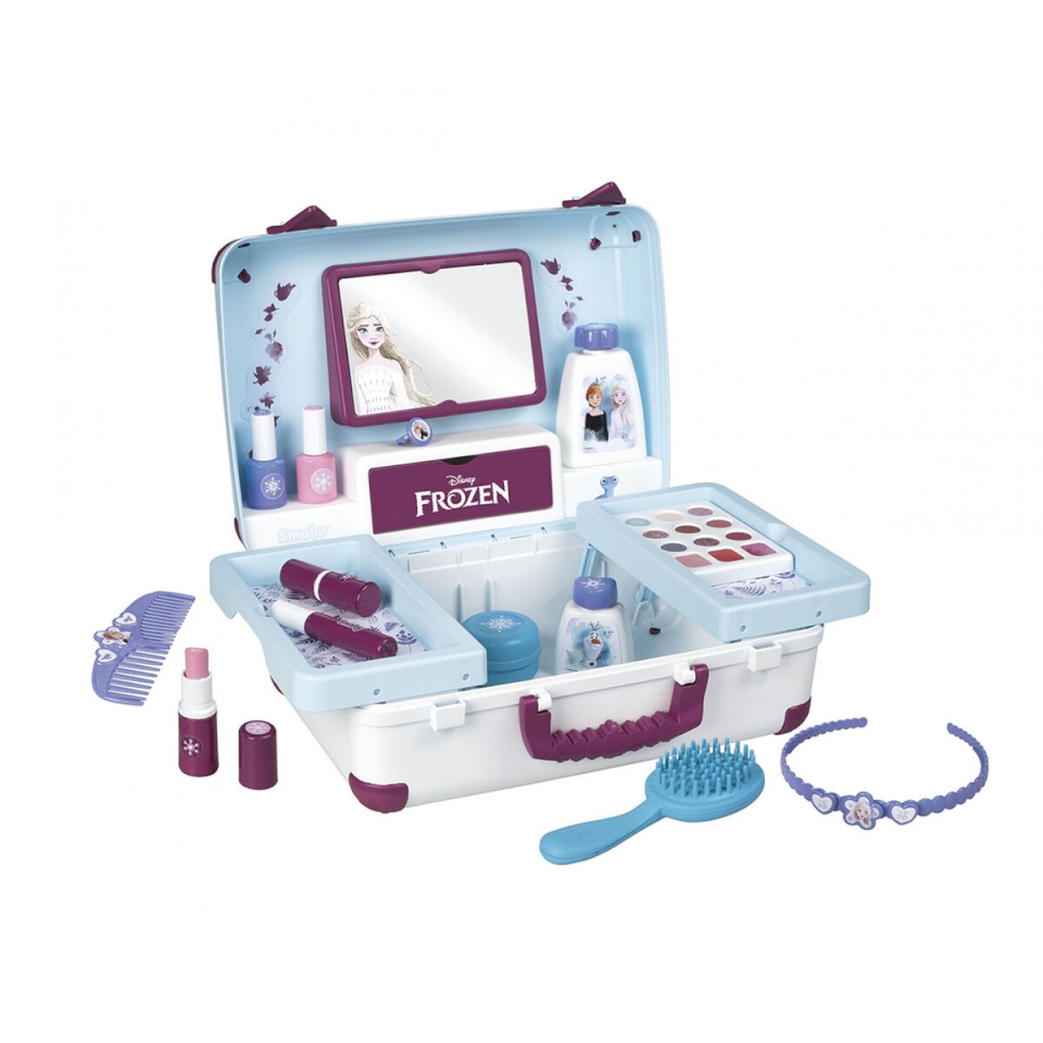 Smoby laste meigikomplekt FROZEN BEAUTY SUITCASE Mitmevärviline
