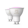Philips lambipirnid Hue LED Lamp White Color Ambiance Set, GU10, 350lm, 2tk