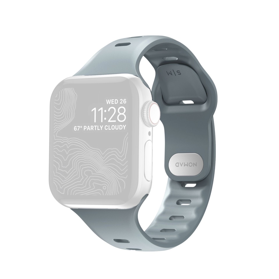 Nomad kellarihm Sport Band Slim 38/40/41mm Glacier sinine