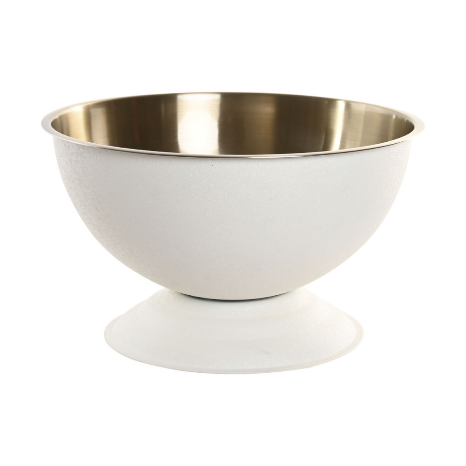 Home ESPRIT Šampanjajahuti valge kuldne Roostevaba teras Alumiinium Loft 40x40x23cm