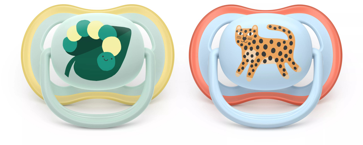 Philips Avent Ultra õhulutt, 0–6 kuud, 2 tk, heleroheline ja helesinine