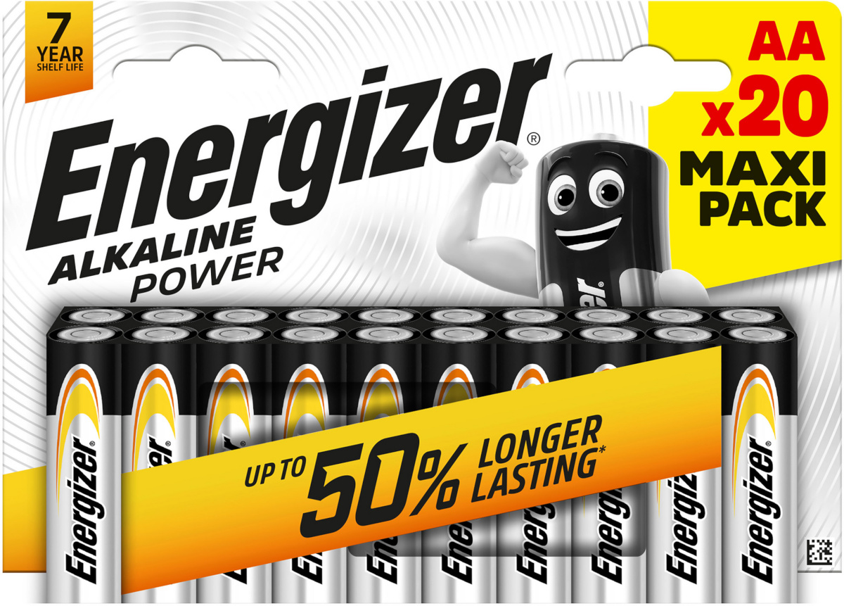 Energizer patarei Energizer Alkaline Power AA CHP20