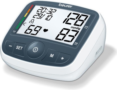 Beurer vererõhumõõtja BM40 Upper Arm Blood Pressure Monitor, valge/hall