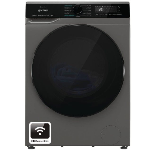 Gorenje kuivatiga pesumasin WD2PA964ADT/PL Washer-Dryer, 9kg/6kg, 1400 p/min, hall